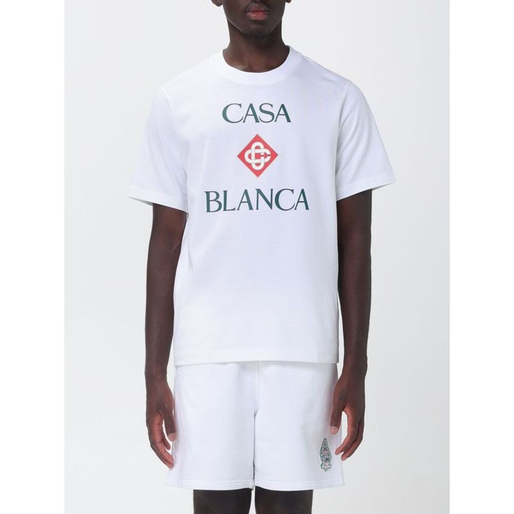 Casablanca T-Shirt Men Bianco 4